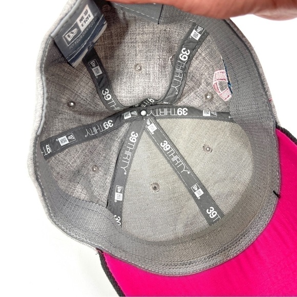 NEW ERA NFL Charger's Pink Breast Cancer Awareness Fitted Hat Size M/L - Picture 5 of 7